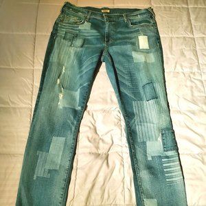 True Religion Aubrey Slim Boyfriend Jeans